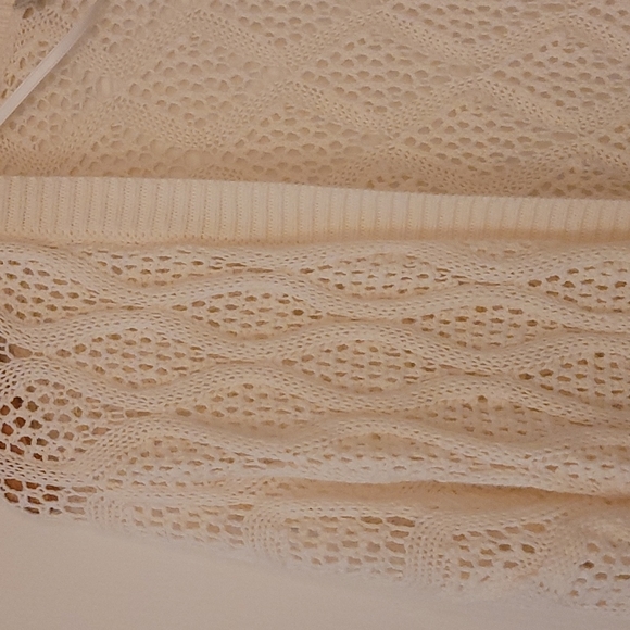 Loft, Women's Long Sleeve Cardigan, Cream, US S - Picture 2 of 5